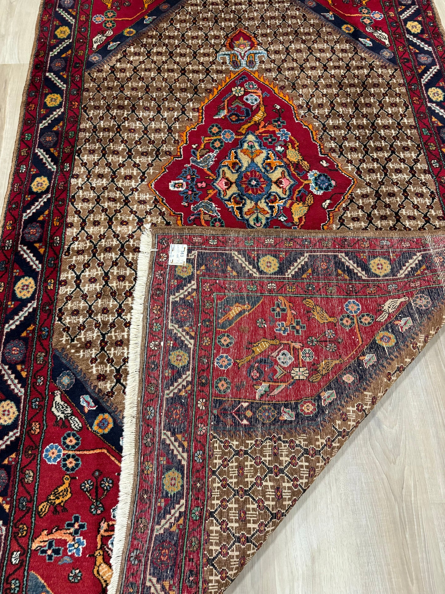 AMEEN 9’ x 6’ ft Kurdish Koliyai rug