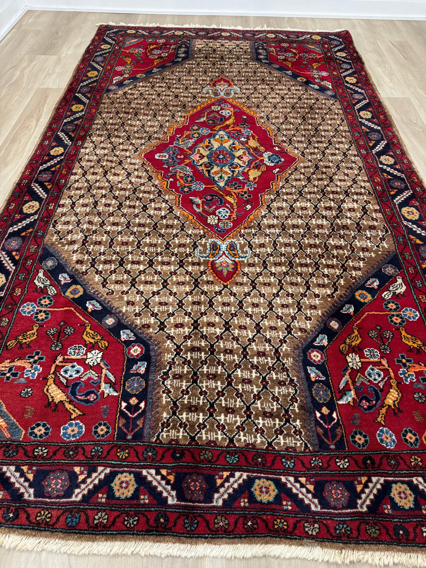 AMEEN 9’ x 6’ ft Kurdish Koliyai rug