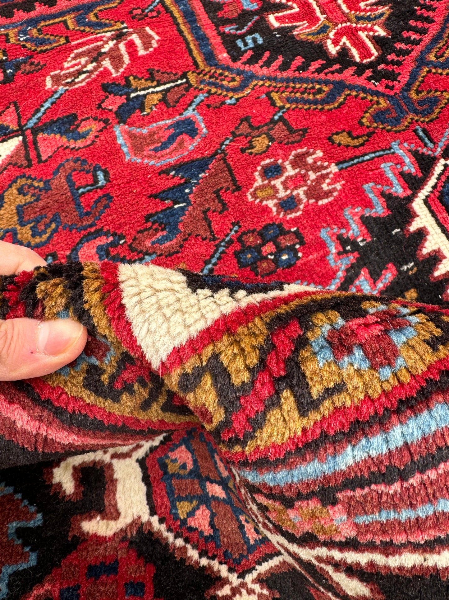 SELENE 11' 2" x 7' 6" Antique Perisan HERIZ rug