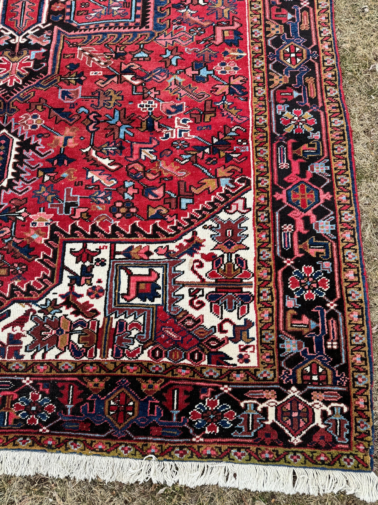 SELENE 11' 2" x 7' 6" Antique Perisan HERIZ rug