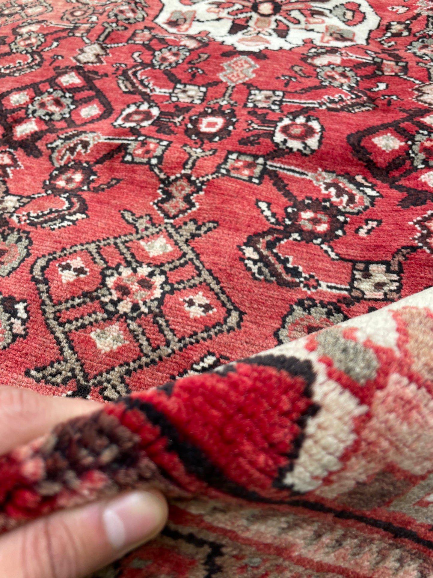 SOHRAB 6' 5”x 4' 3”ft HAMADAN tribal rug