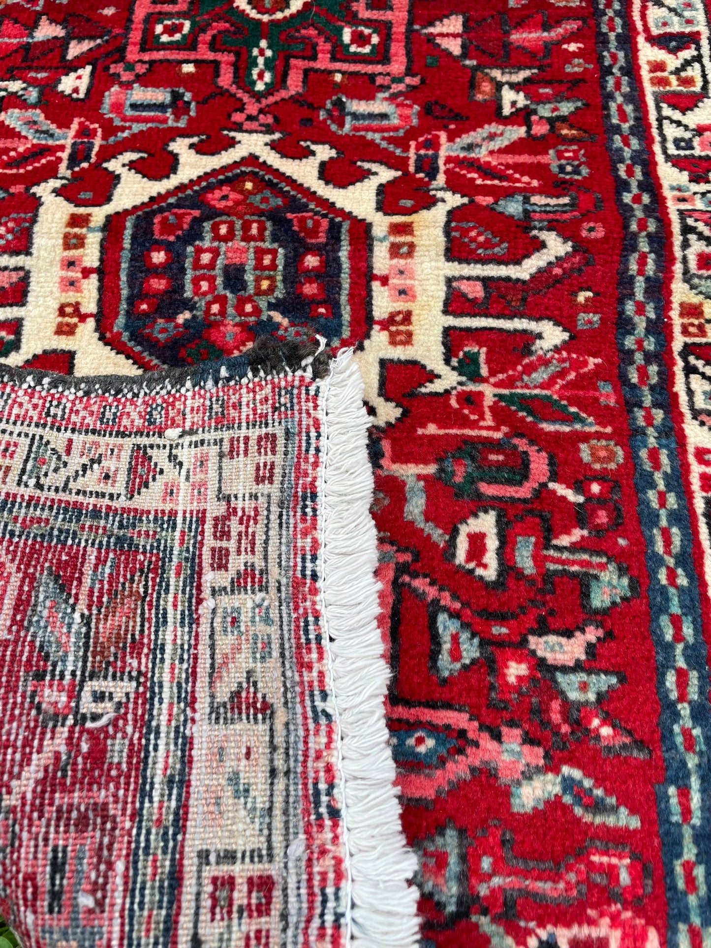 Hand-Knotted Soft Wool Persian Carpet In Excellent Condition