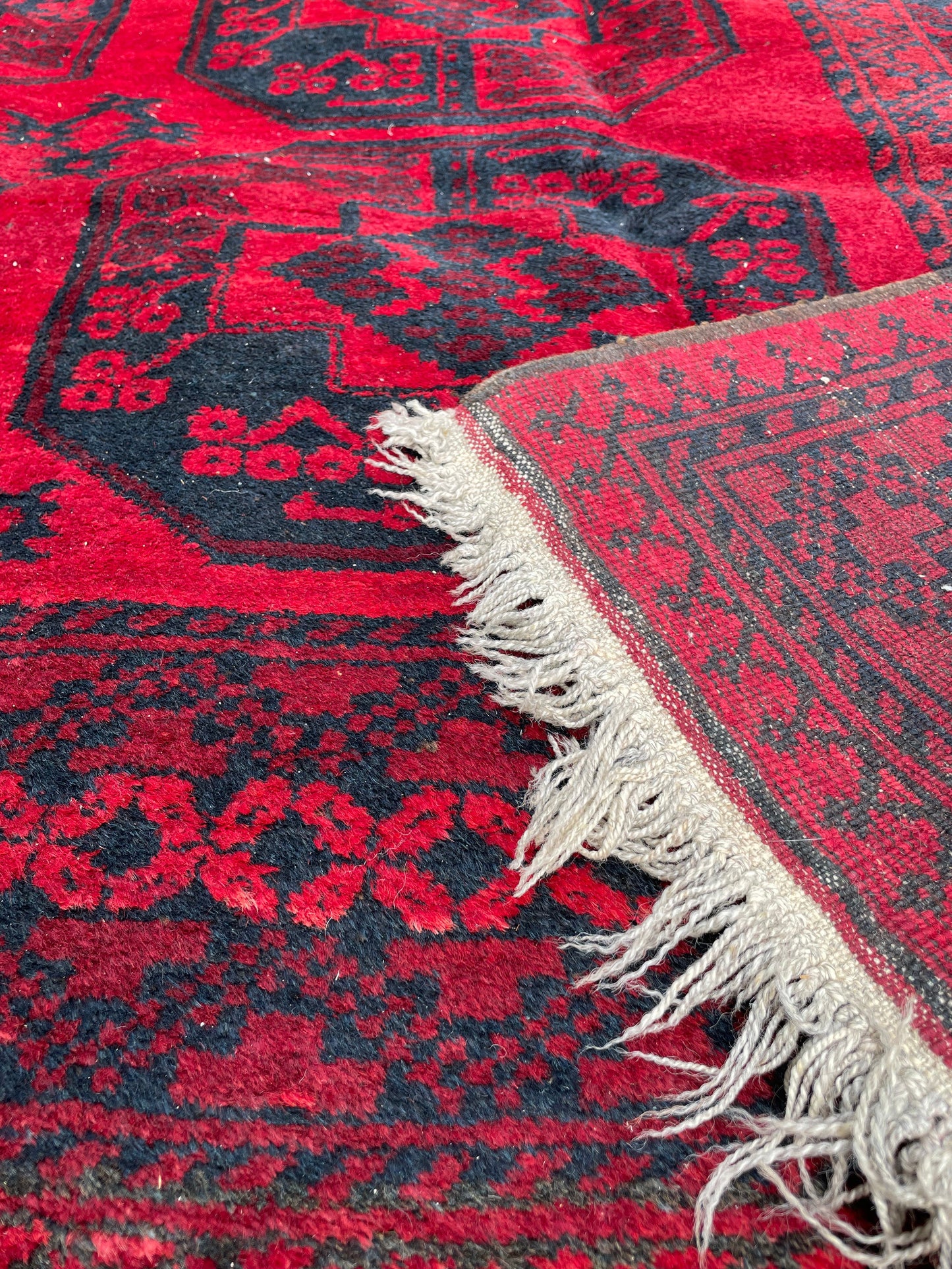 KEHLANI  9' x 5'5" red tribal rug