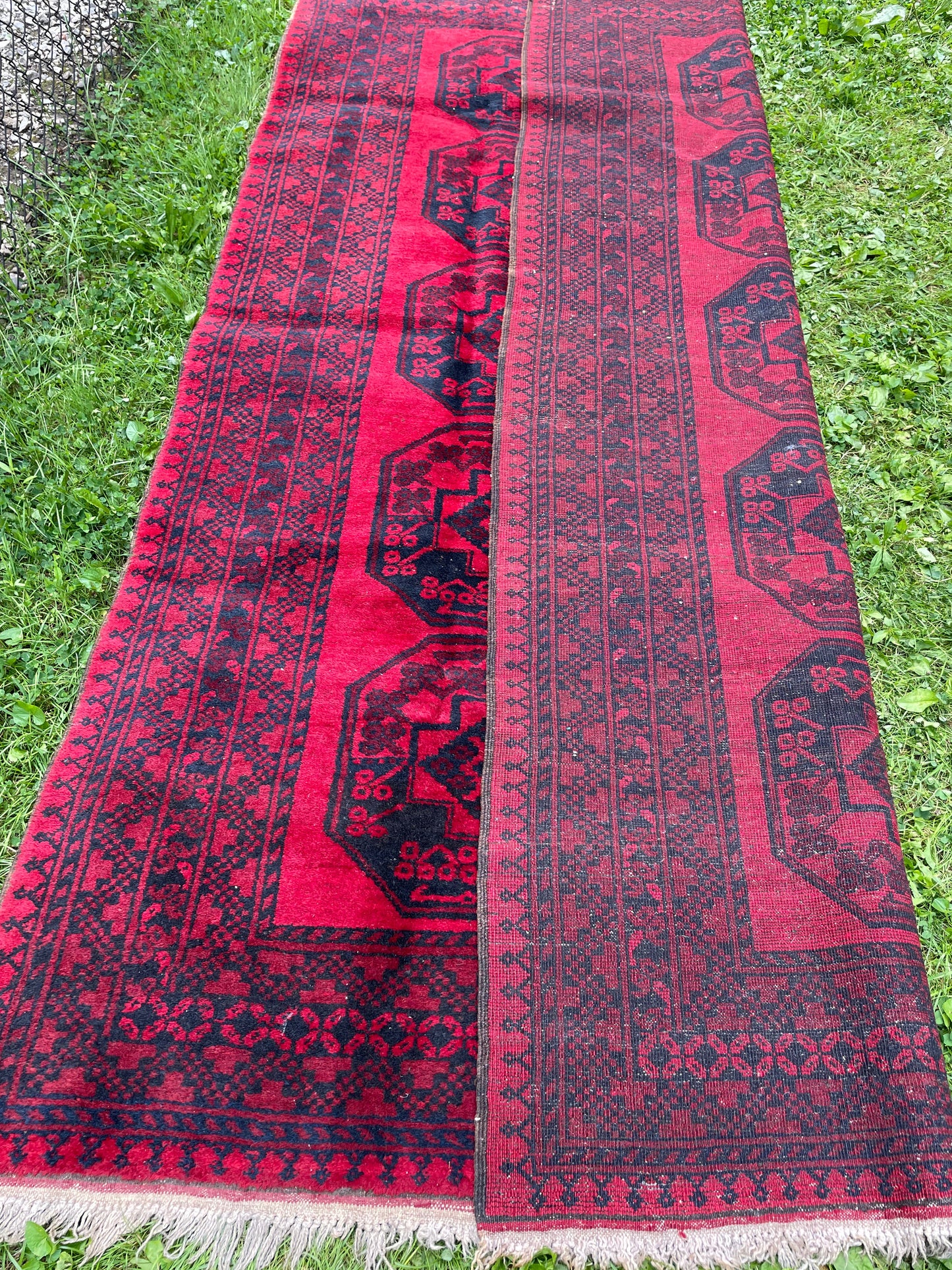 KEHLANI  9' x 5'5" red tribal rug