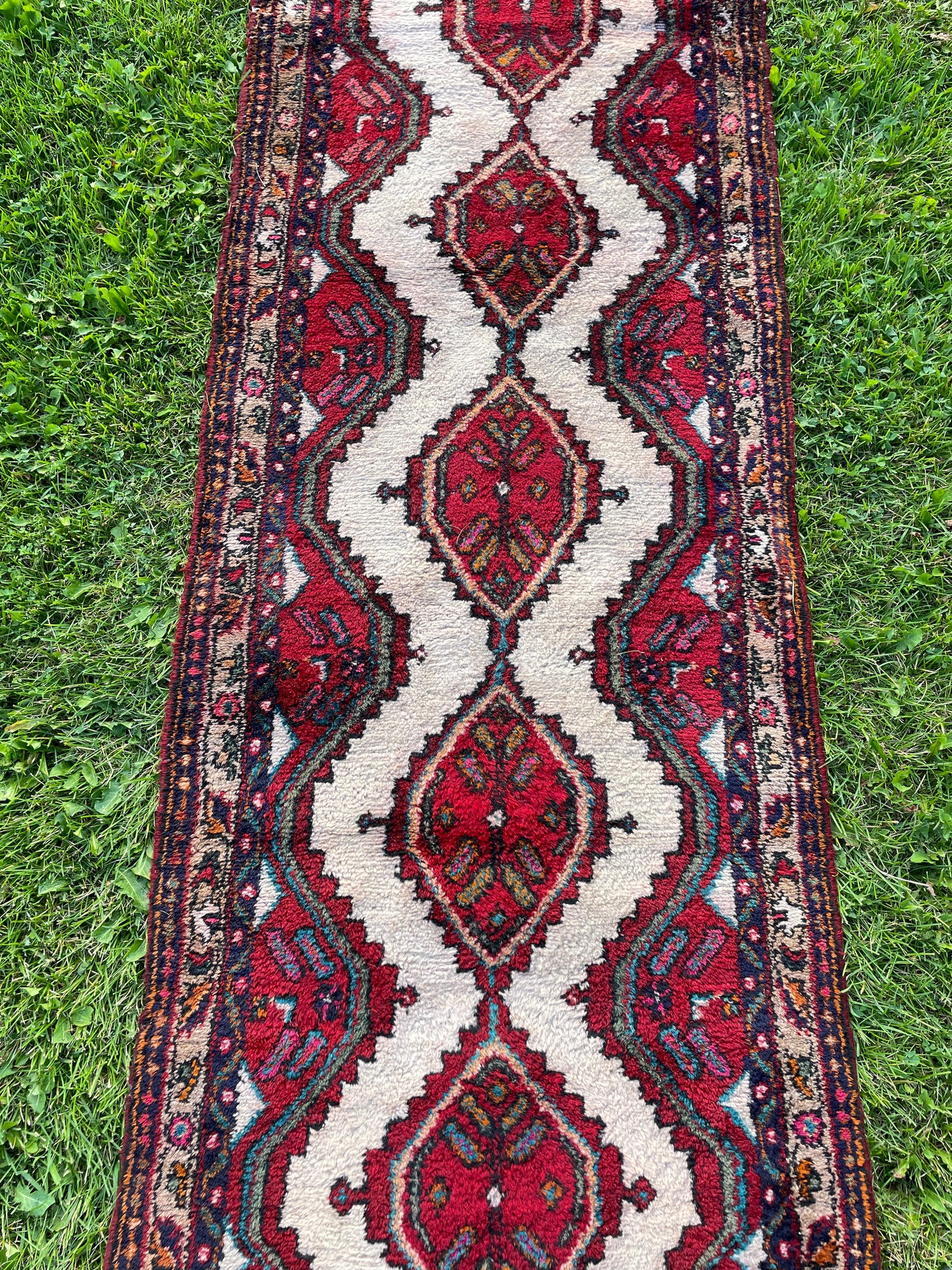 ELENOR 10' x 2'5" Geometric Runner Rug