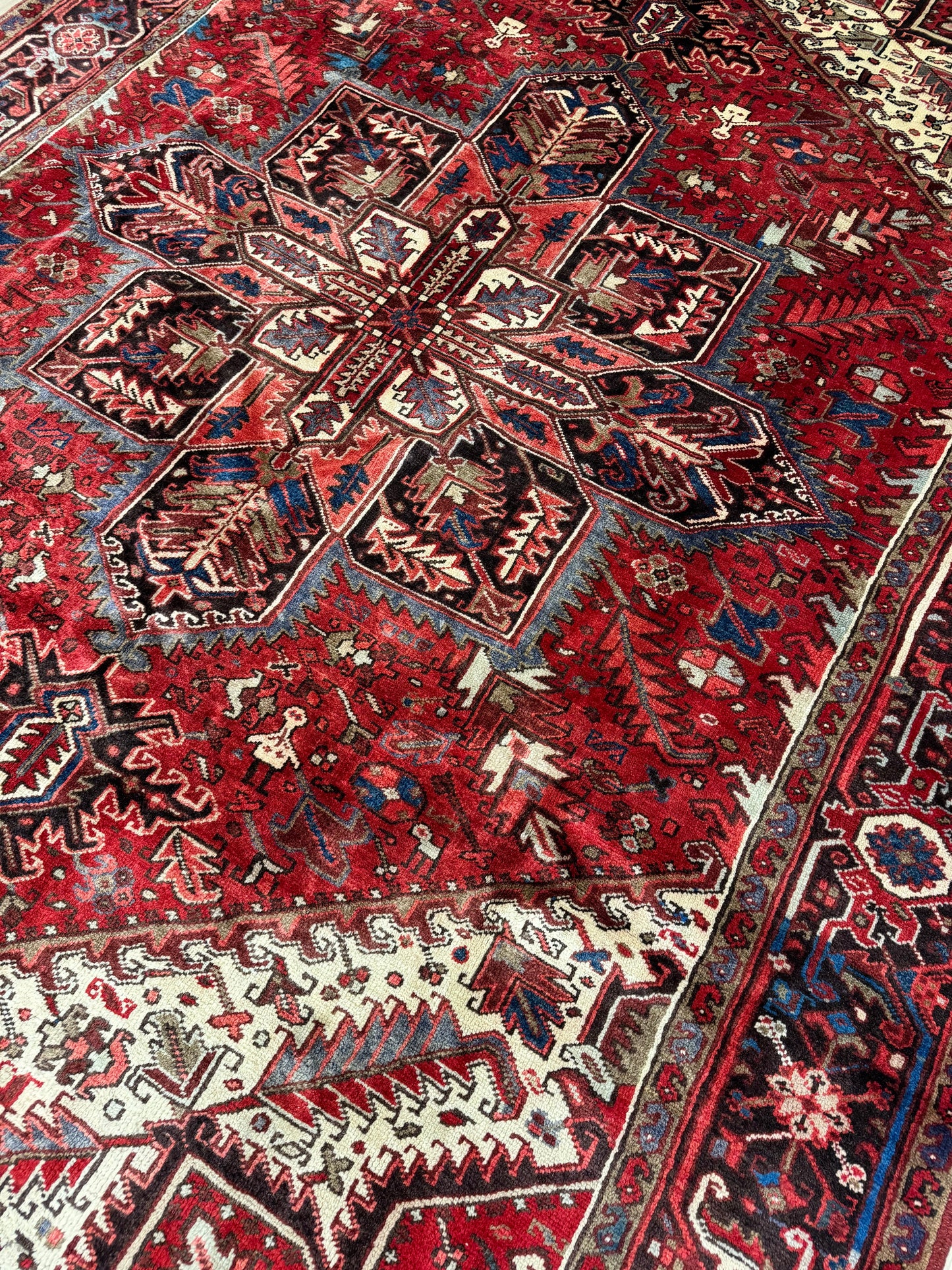 CELINE 11'2" x 7'6" VINTAGE PERSIAN HERIZ