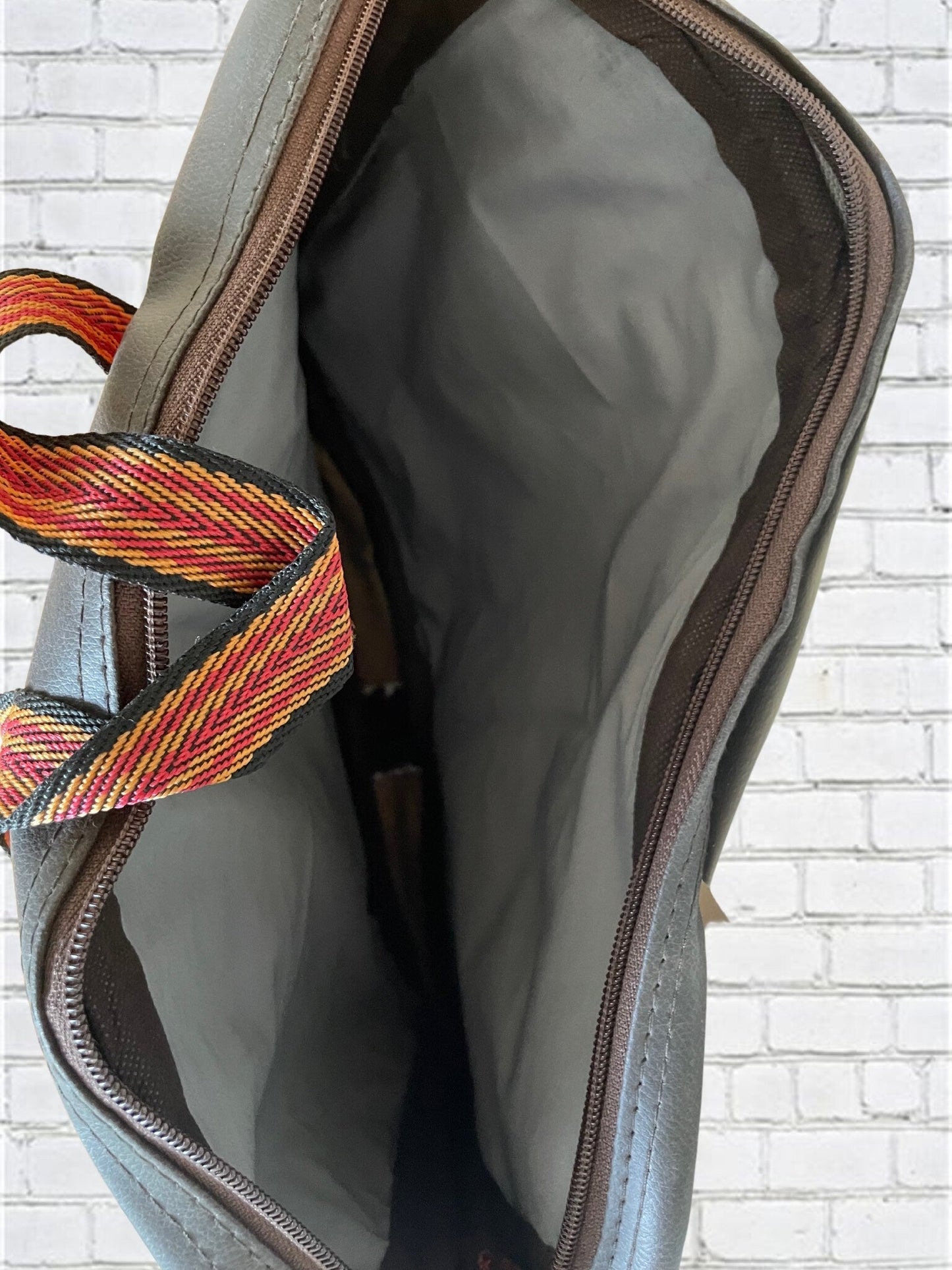 Vintage Messenger Bags for Men or women - Handmade wool rug bag, boho style 27' x 16' inches