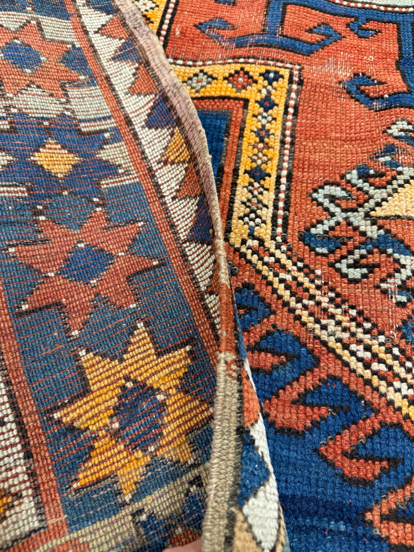 Gulnaz 7' 6" x 3' 8" Kazak tribal  antique rug