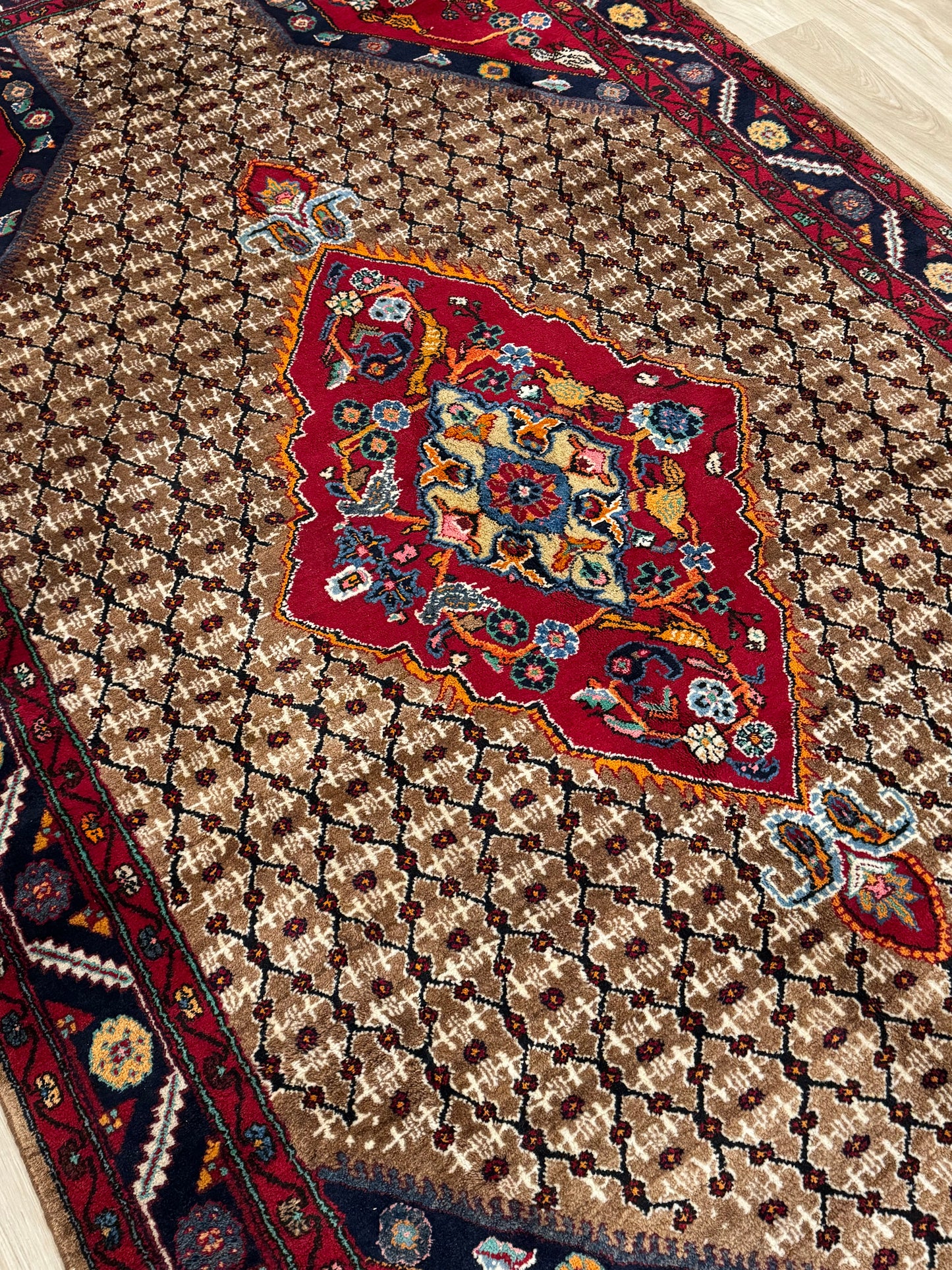 AMEEN 9’ x 6’ ft Kurdish Koliyai rug