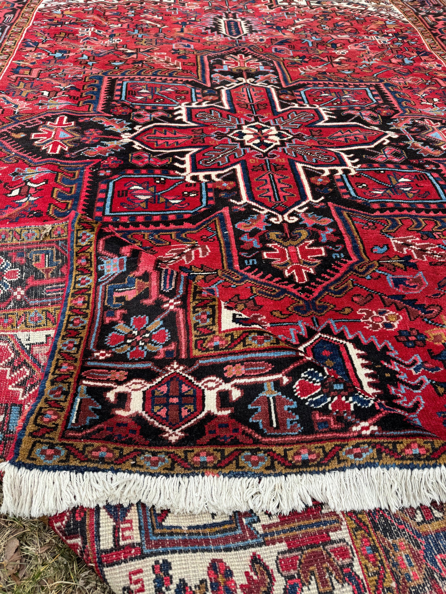 SELENE 11' 2" x 7' 6" Antique Perisan HERIZ rug