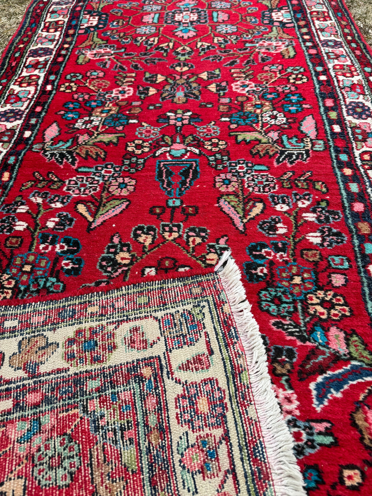 SHAHAB 9' x 2'7" Geometric Runner Rug