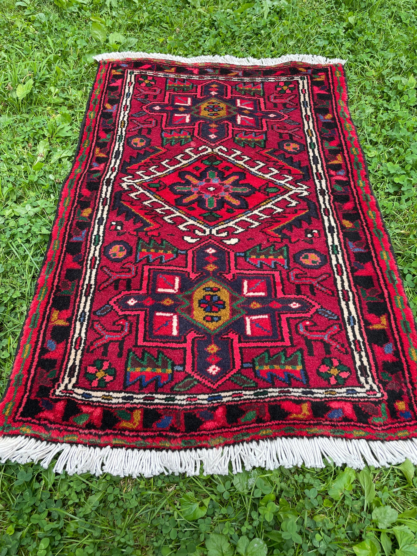 SAHEL 3'3" x 2' Geometric mini rug